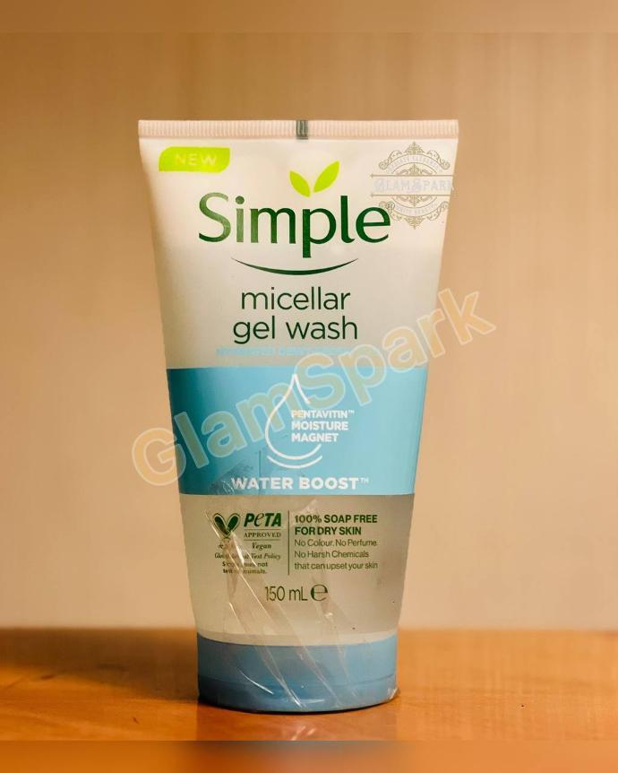 Simple Micellar Gel Facewash 150mL