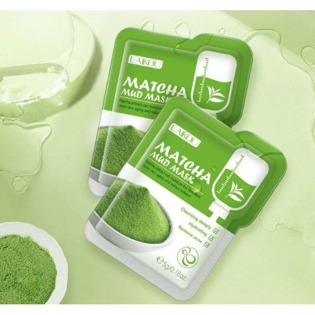 Laikou Matcha Mud Mask-1Pcs