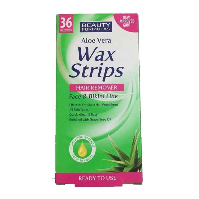 Aloe Vera Wax Strips