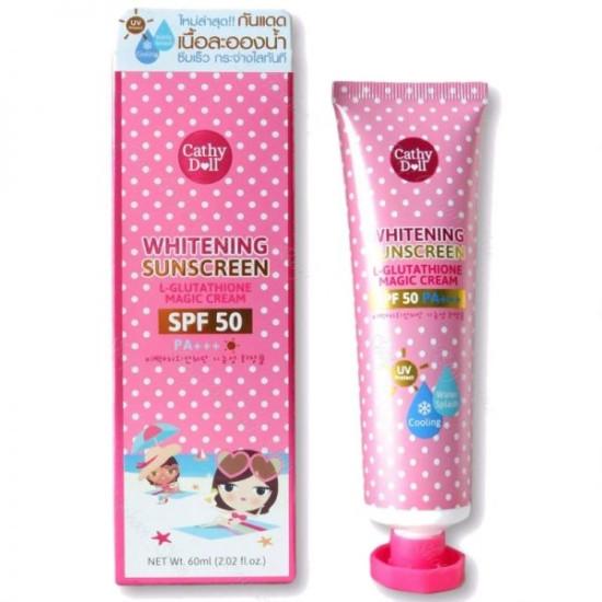 Cathy Doll L-GLUTATHIONE MAGIC CREAM Whitening Sunscreen 60ml