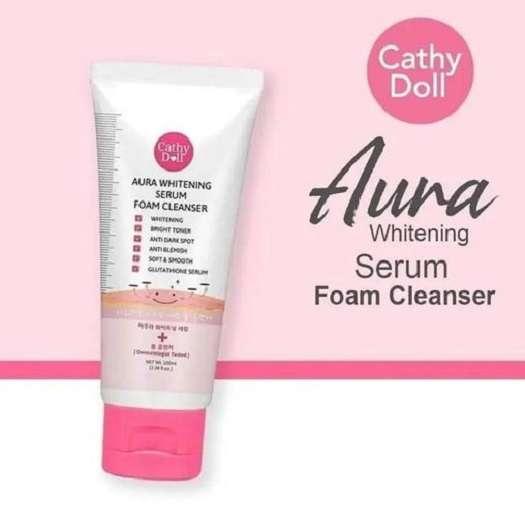 Cathy Doll Aura Whitening Serum Foam Cleanser 100ml