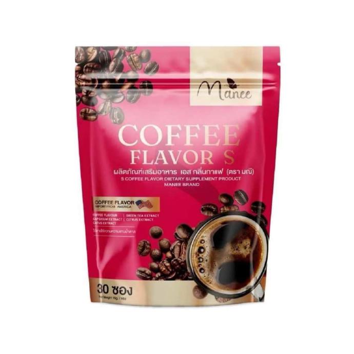 Manee Coffee Flavour S Dietary Supplement (30 Sachets *15g)