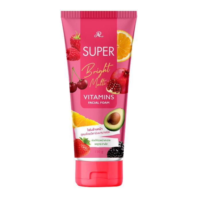 AR Super Bright Multi Vitamins Facial Foam 150g