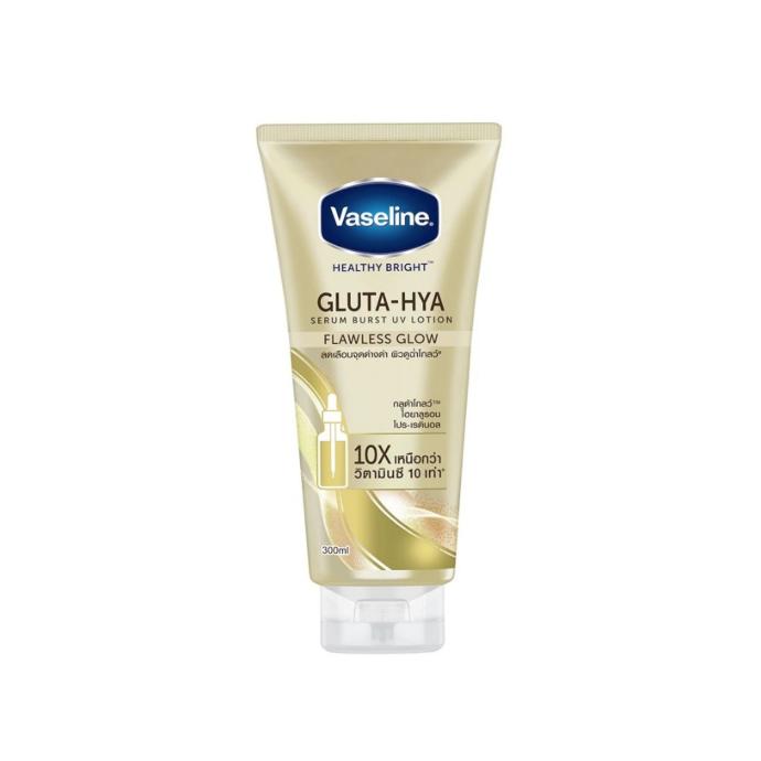 Vaseline Gluta-Hya Flawless Glow Serum Burst UV Lotion 300ml