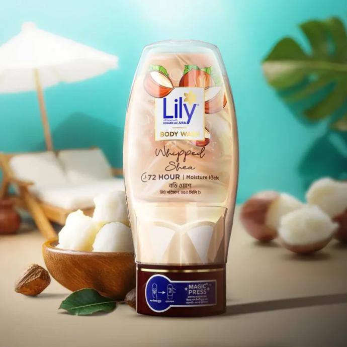 Lily Whipped Shea Body Wash 250ml