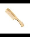 Golden Wide-Teeth Comb With Handle